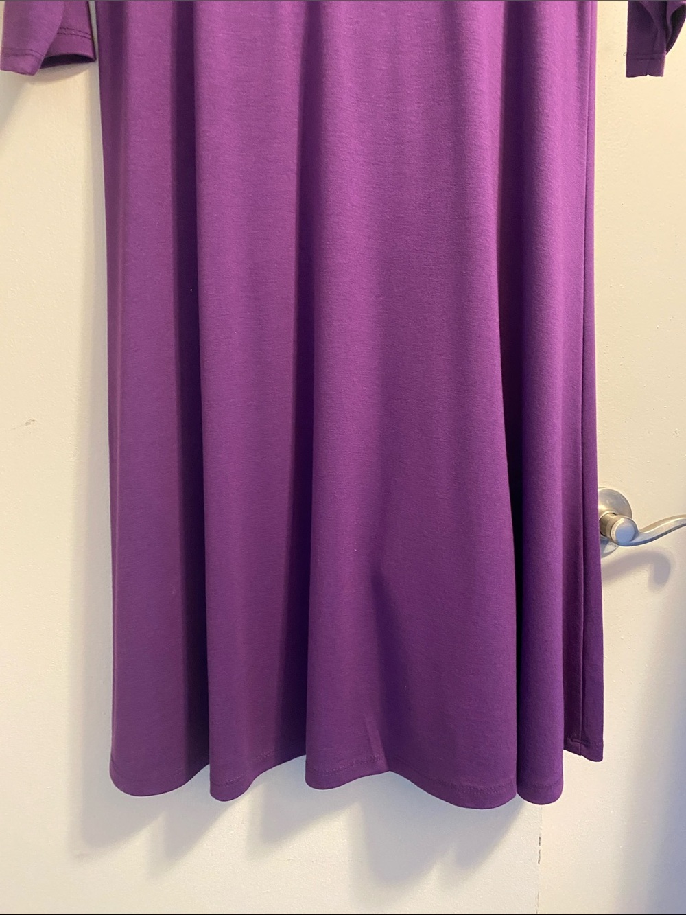 Northern Reflections Purple Scoop-Neck Midi Dress NWT M - Picture 7 of 13